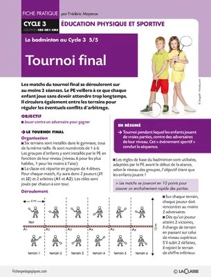 Le badminton au cycle 3