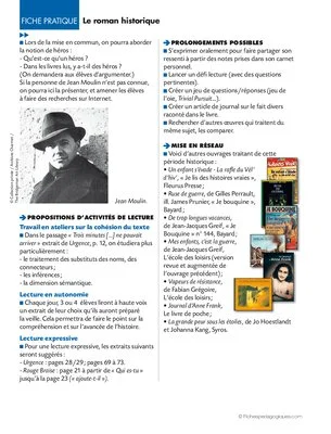 La littérature au Cycle 3 (8) / Le roman historique