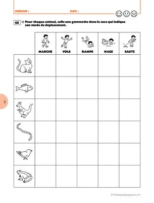 Des poils partout. Classifier les animaux (3)