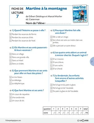 Rallye Lecture - La montagne