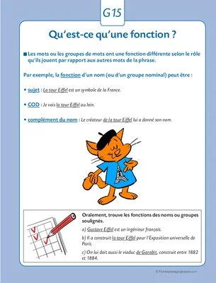 Fichier grammaire cycle 3