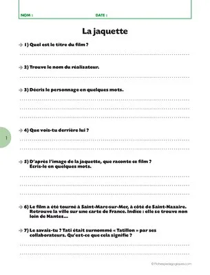 A l'école du cinéma (4). Les vacances de M. Hulot