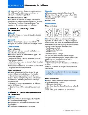 Je compte jusqu'à trois. Découverte de l'album 1/5