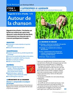 Regarde le brin d'herbe 1/3