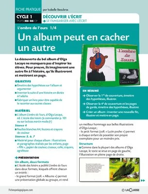 L'ombre de l'ours (1). Un album peut en cacher un autre
