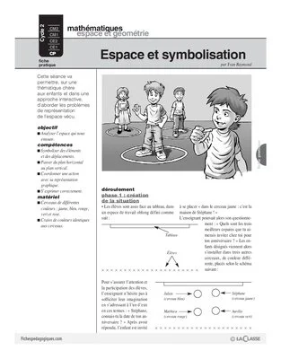Espace et symbolisation