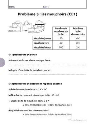 Résolution de problèmes au cycle 2