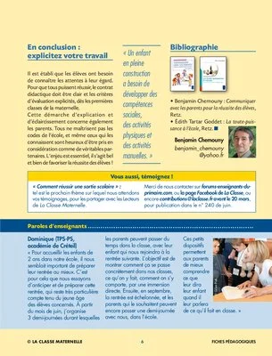 Les conseils à donner aux parents