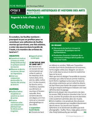 Regarde le brin d'herbe 6/12. Octobre(3)