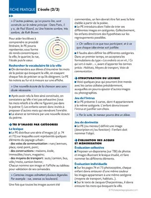 Regarde le brin d'herbe 8/12. L'école (2)