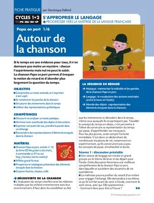 Papa on part 1/6 - Autour de la chanson