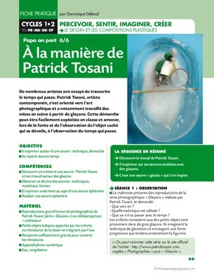 Papa on part 6/6 - A la manière de Patrick Tosani