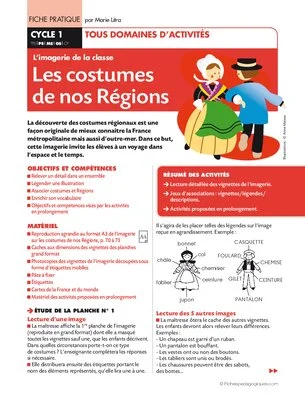 Les costumes de nos régions