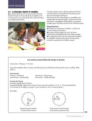 Grandeurs et mesures au cycle 3