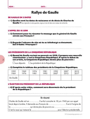TICE et histoire (10). Trois rallyes web