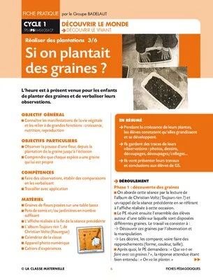 Réaliser des plantations