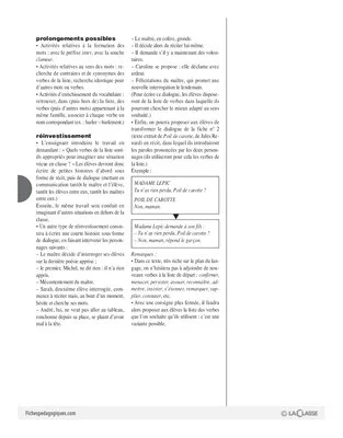 Les verbes du dialogue