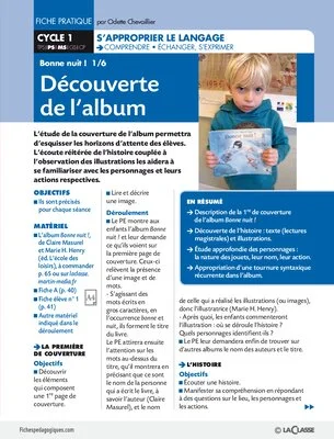 Bonne nuit 1/6. découverte de l'album