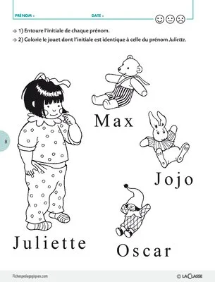 Bonne nuit 4/6. Attention visuelle