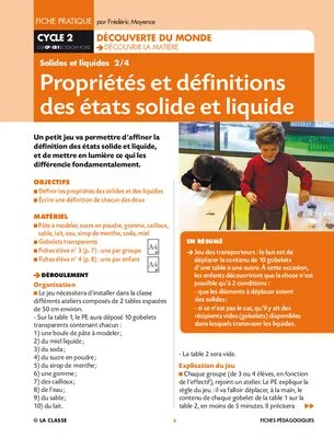Solides et liquides