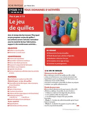 Le jeu de quilles