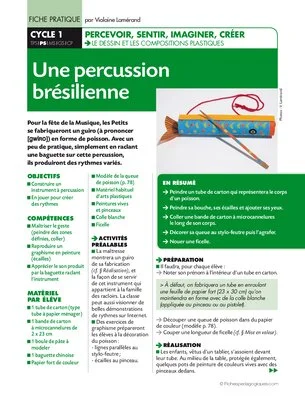 Une percussion brésilienne