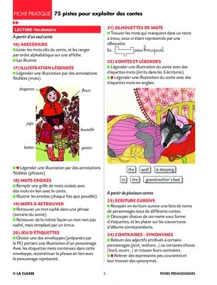 75 pistes pour exploiter des contes