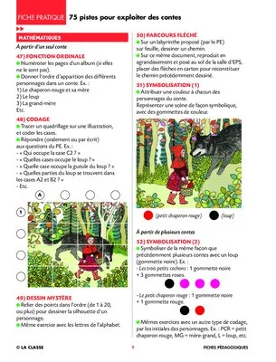 75 pistes pour exploiter des contes