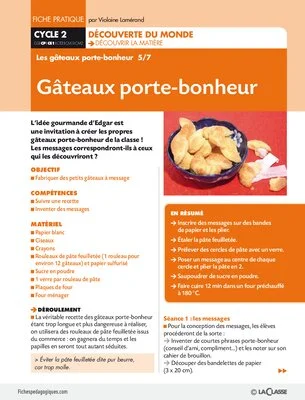Les gâteaux porte-bonheur 5/7