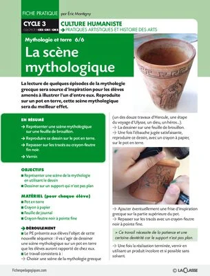 Mythologie et terre 6/6. La scène mythologique