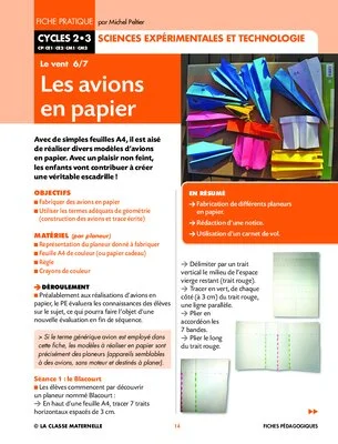 Projet technologique en classe : le vent