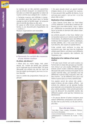 Les couleurs