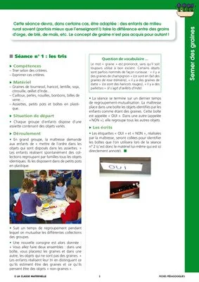 Semer des graines