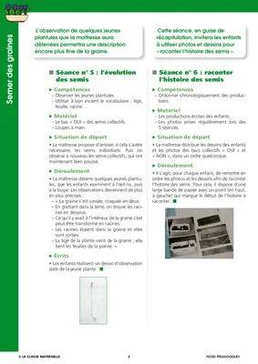 Semer des graines