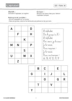 Attention visuelle GS mai juin
