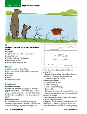 Le petit bateau de Petit Ours