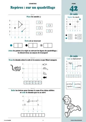 Maths CP géométrie ~ Cahiers malins