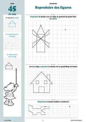 Maths CP géométrie ~ Cahiers malins