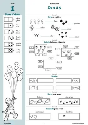 Maths CP numération ~ Cahiers malins