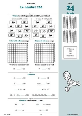 Maths CP numération ~ Cahiers malins