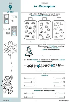 Maths CP numération ~ Cahiers malins