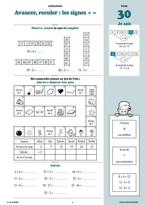 Maths CP opérations ~ Cahiers malins