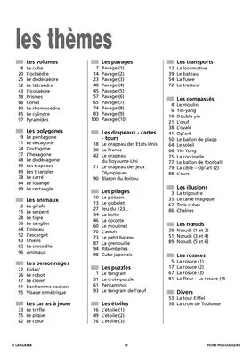 Activités géométriques, artistiques et manuelles du CP au CM2 (introduction générale)