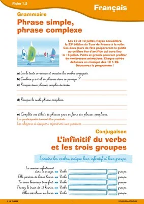 Passerelle CM1 CM2 français