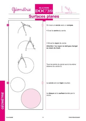 Maths CE géométrie ~Docs en stock