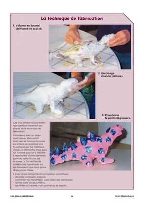 Créations en trois dimensions ~ Arts visuels en maternelle
