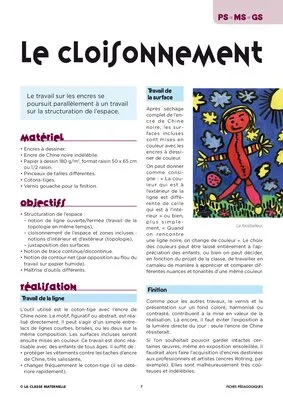 Techniques de création ~ Arts visuels en maternelle