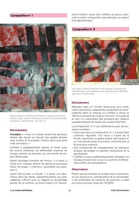 Recherches de traductions plastiques ~ Arts visuels en maternelle