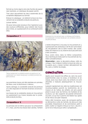 Recherches de traductions plastiques ~ Arts visuels en maternelle