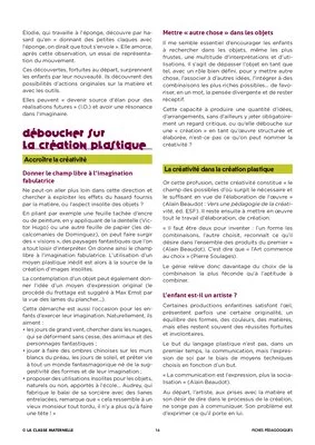 Arts visuels en maternelle : réflexion et application